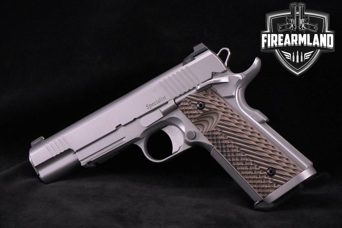 Dan Wesson Specialist 10mm 1911 Stainless Dan-Wesson-Specialist-1911 +CASE