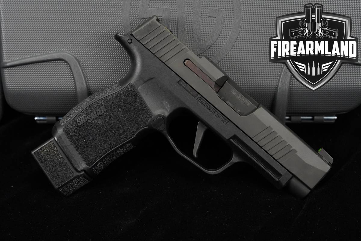 Sig Sauer P365XL 9mm Optics-Ready P 365 XL P365 +3 MAGS, ORIG CASE HOLSTER