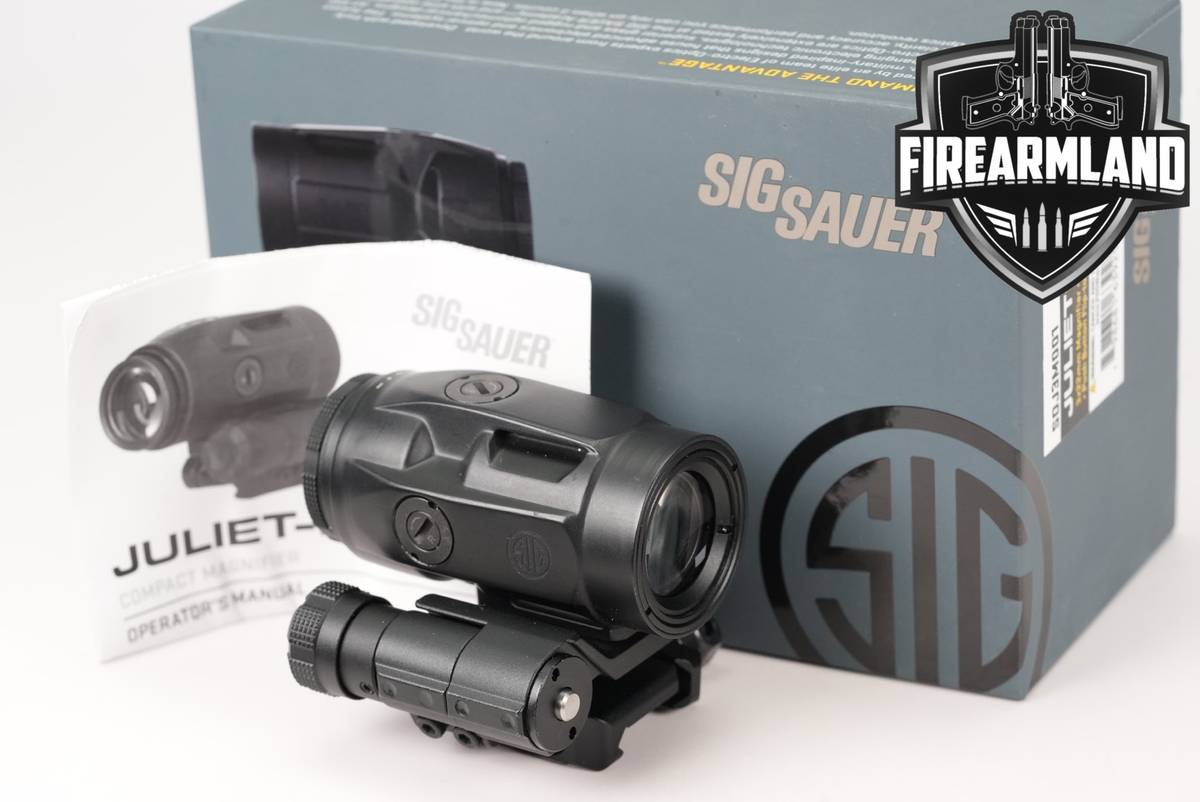 Sig Sauer Juliet3 Micro 3x Magnifier Magnification Sight +ORIG BOX
