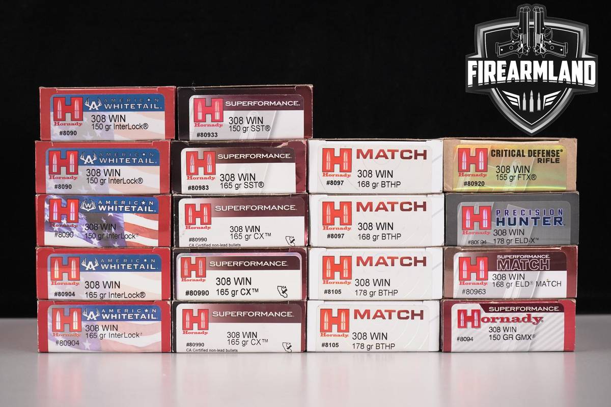 360 RDS! 308 Winchester Ammo 308Win