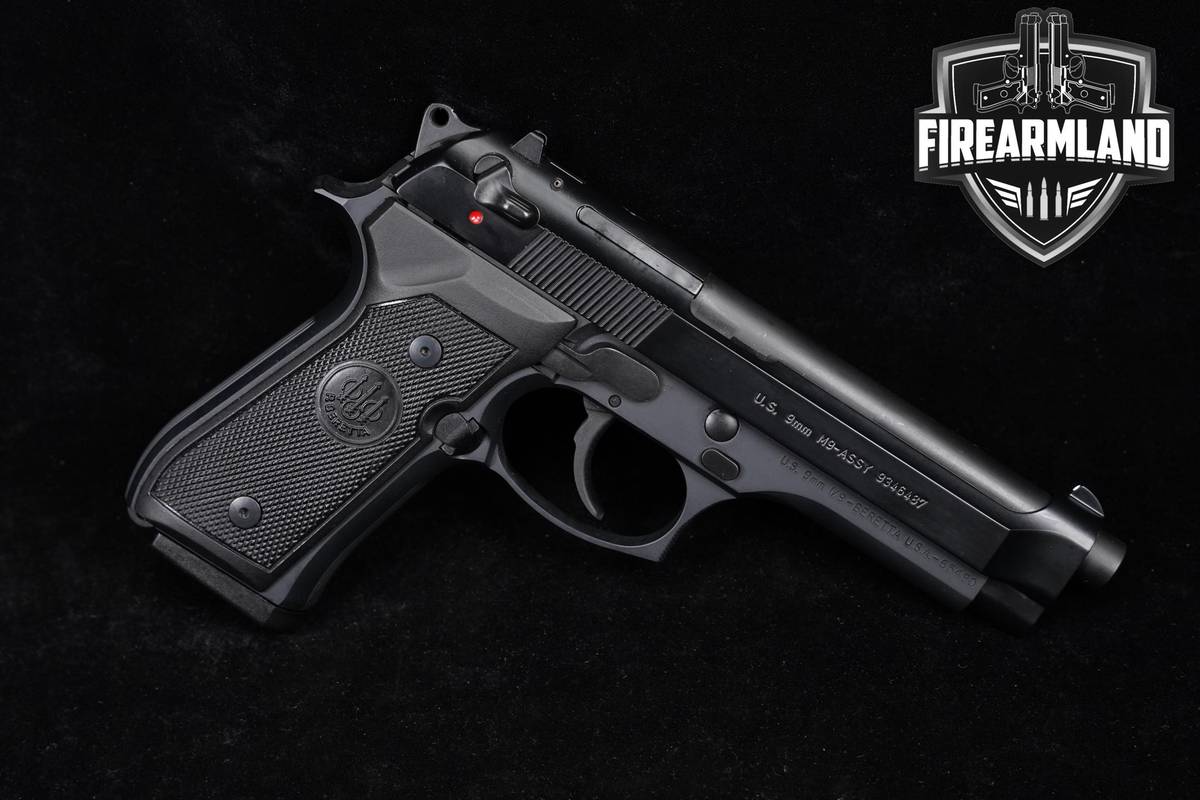 2021 Beretta M9 Commercial 9mm 4.9" M-9 M92 +2 MAGS & ORIG CASE