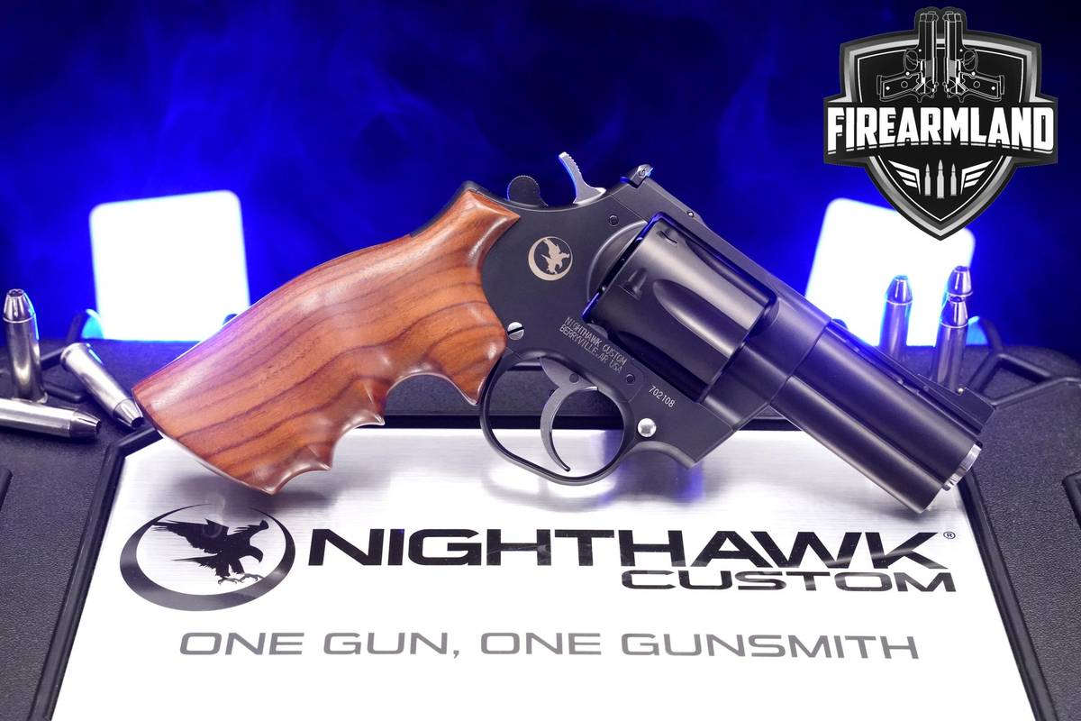 LIKE-NEW Nighthawk Custom Korth Mongoose 3" 357/38/9mm Nighthawk-Korth