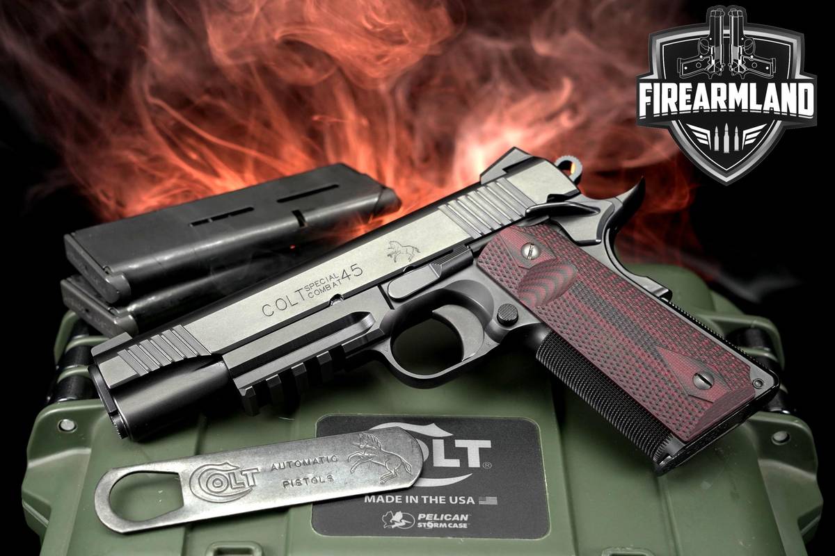 1 OF 130! Colt Rail Gun Custom Shop Limited Edition Special Combat Pistol