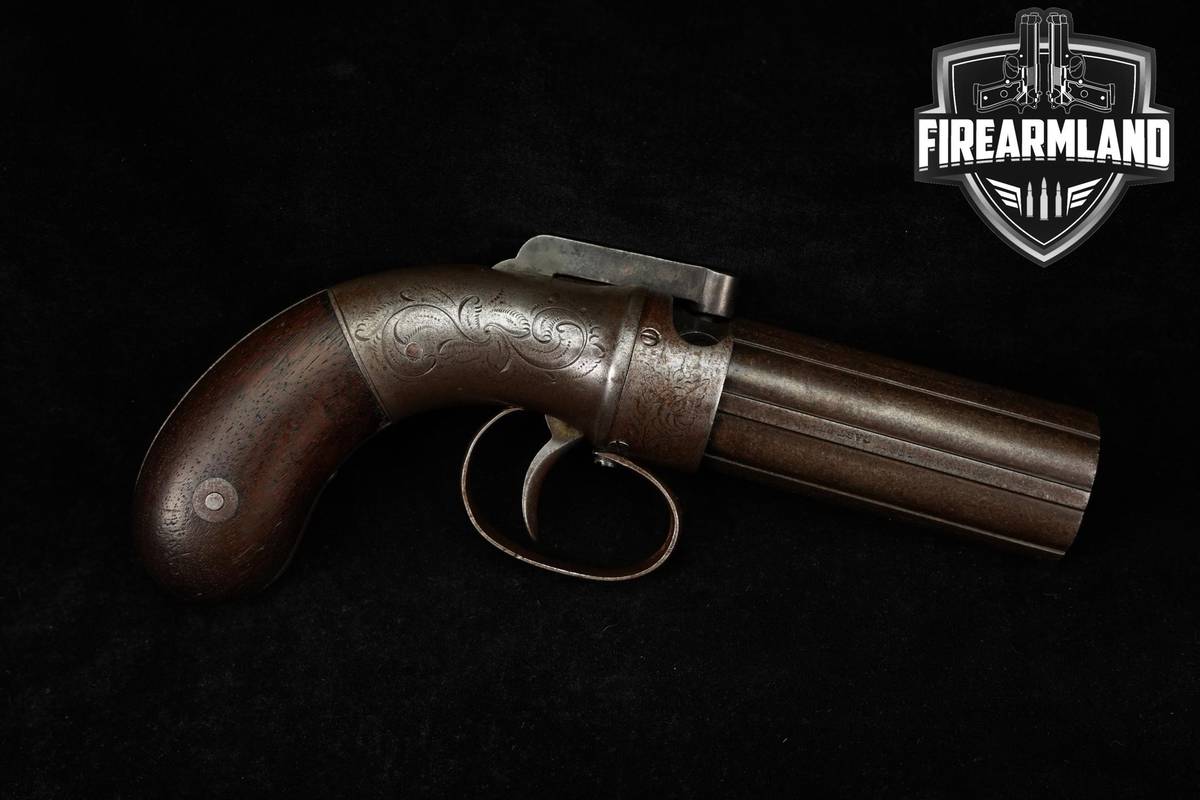 Allen & Thurber Pepperbox Worcester 32 Cal Blackpowder 4" Blued