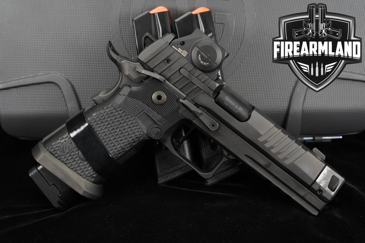 Sig Sauer P211-GTO RXSL 9mm Blued P-211 +3 MAGS, ORIG CASE, ROMEO OPTICS