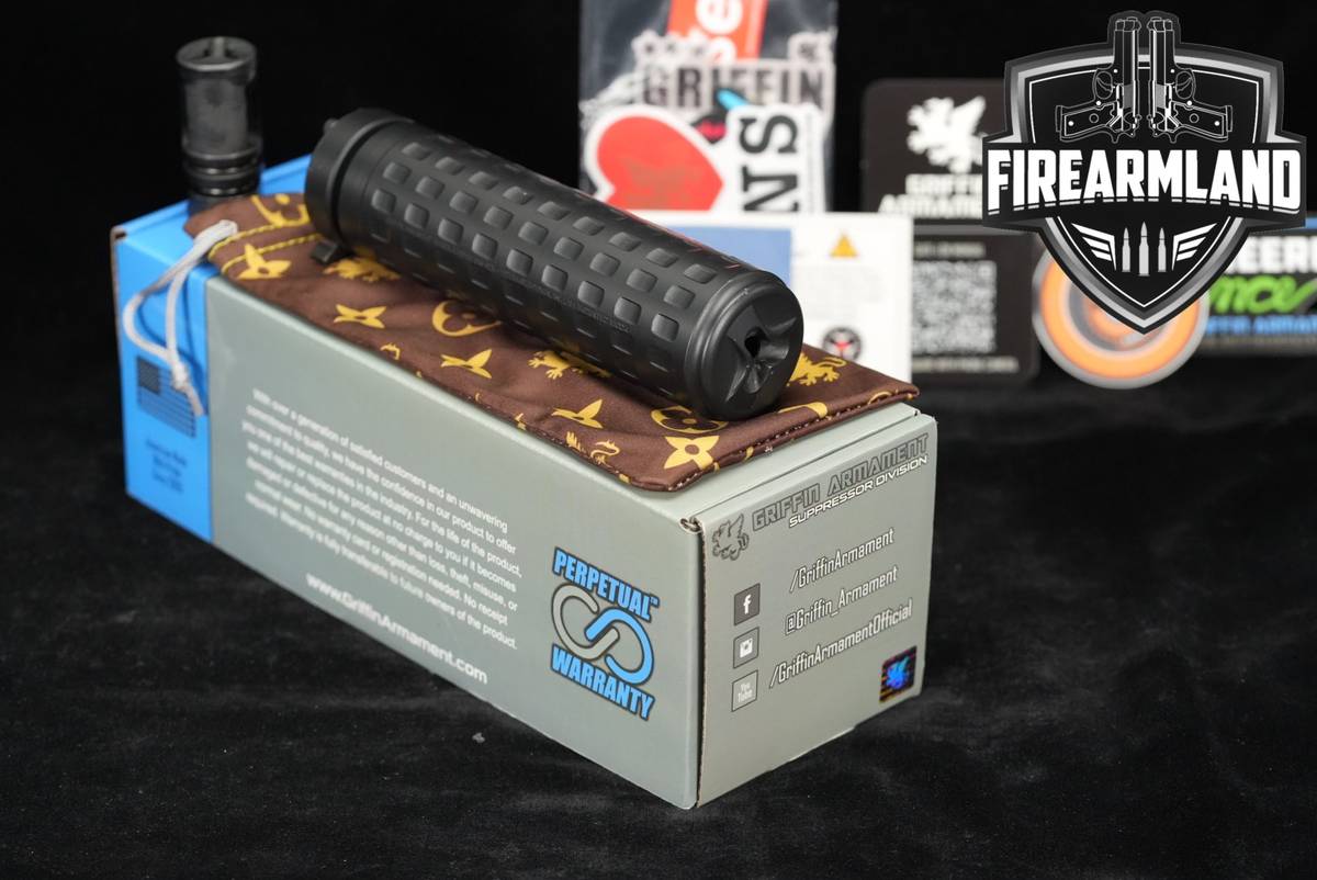 Griffin Armament M4SDK 5.56mm NATO 5.75" Suppressor Silencer +ORIG BOX