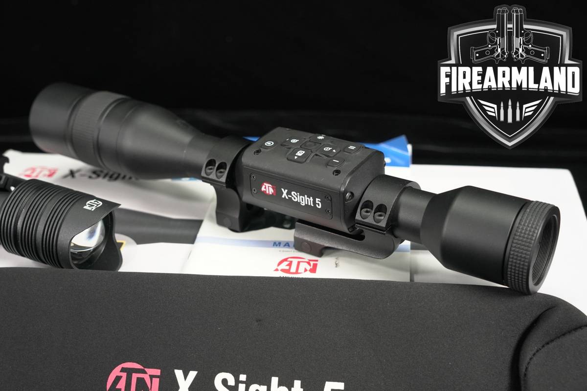 ATN Corp X-Sight 5 Ultra HD 4K 25x Digital Day NIGHT VISION +ORIG BOX