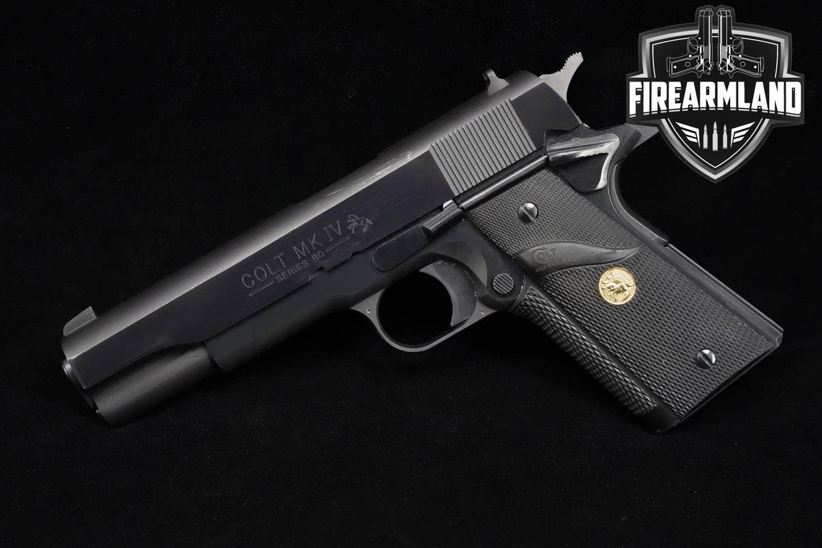 1984 Colt Combat Government MK IV Series 80 45 ACP 1911 5" Colt-Combat-MKIV