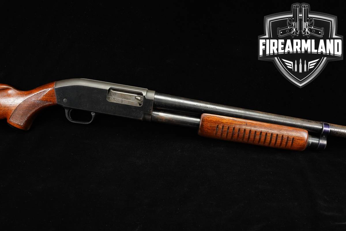 J.C Higgins JC Model 20 12-Gauge 28" Blued & Wood Sears And Robuck