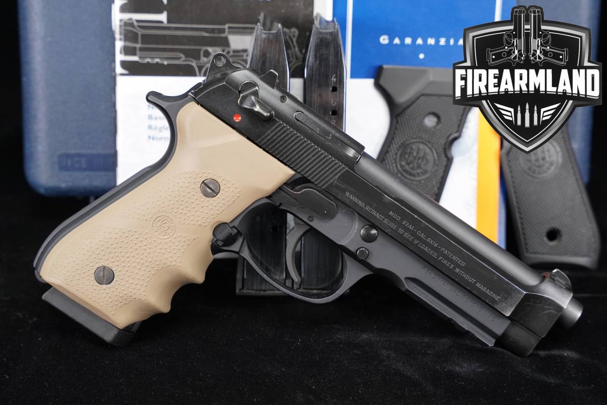 Beretta Model 92A1 9mm 4.9" 92-A1 +3 MAGS & ORIG CASE