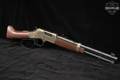 Henry Repeating Arms Big Boy Mare's Leg Brass .357 Mag. Polished Brass & Walnut in Very Good Condition Image 2