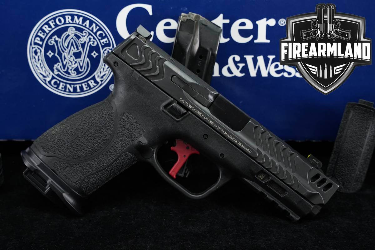 Smith & Wesson M&P9 M2.0 Performance Center COMP S&W 9mm Optics‑Ready PORT