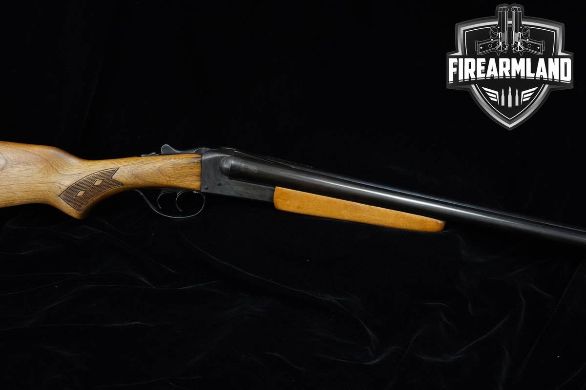1951 Savage Arms Stevens 511 Series A 12-Gauge SxS 28" CASE HARDENED Savage