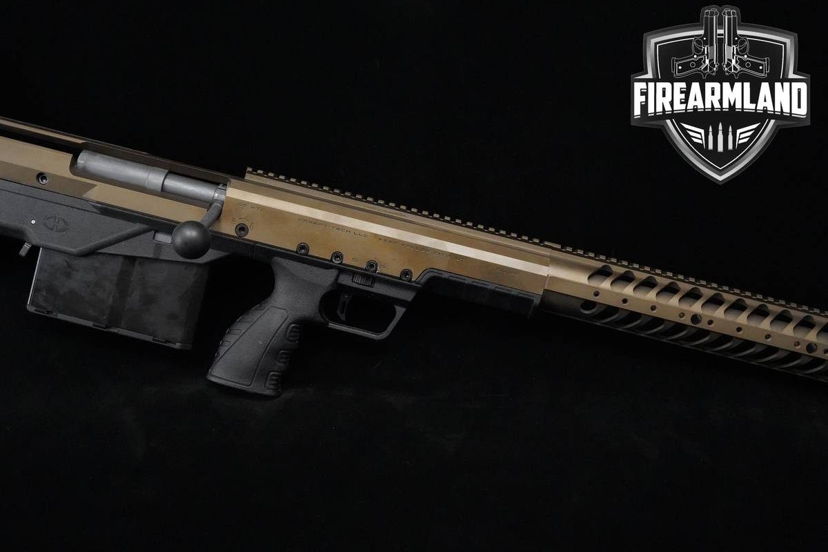 Desert Tech HTI Hard Target Interdiction 50 BMG BULLPUP 33" Burnt Bronze