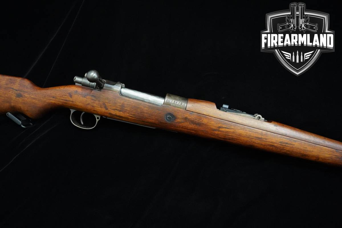 DWM Model 1908 Brazilian Contract 7mm Mauser (7x57mm) 29.3" Blued DWM 1908