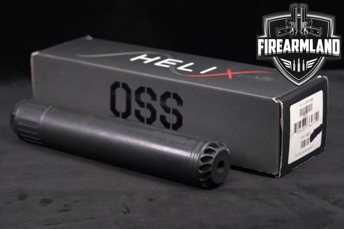 OSS / HUXWRX HX-QD Magnum Ti .338 Suppressor HXQD