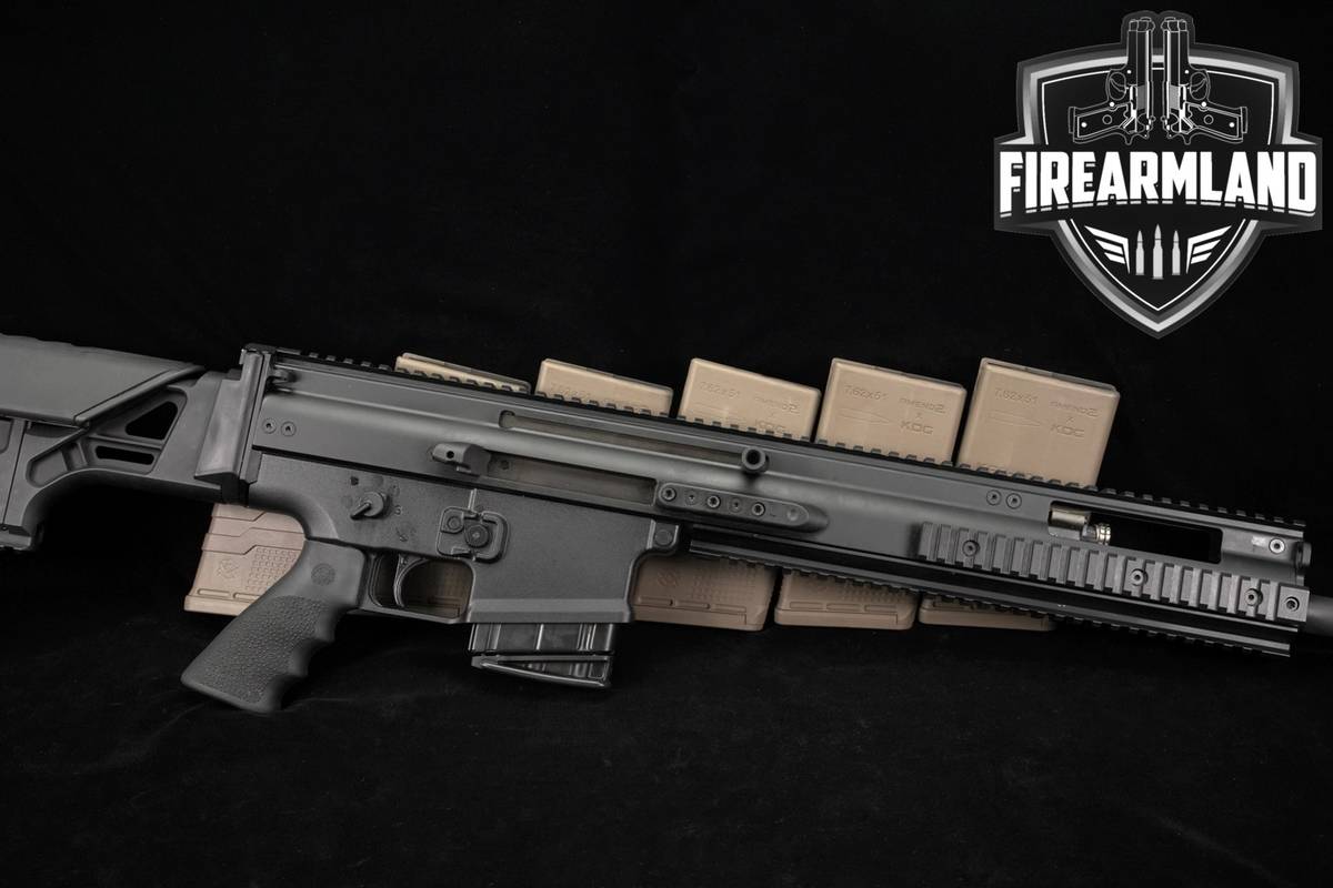 FN America SCAR 20S 7.62 NATO Adj Gas System +SUREFIRE NSN Brake, 7 MAGS