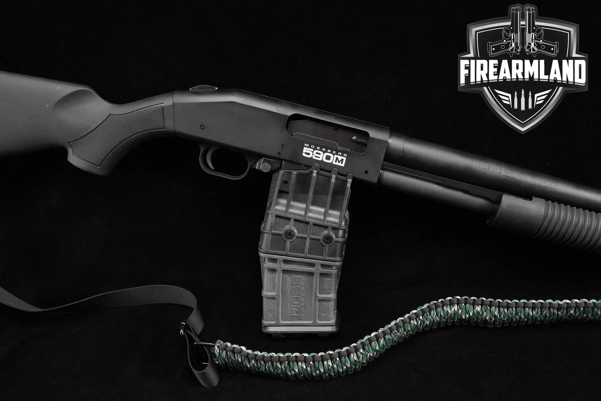MAG-FED Mossberg Model 590M 12-Gauge 18.5" Mossberg 590M 2-3/4" 590-M