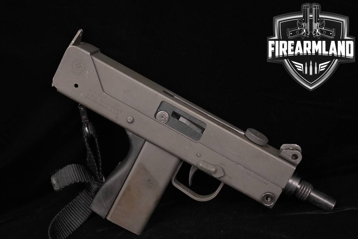 1989 SWD Cobray M-11/NINE 9mm 5.5" Grey MAC 11 M11 MAC11