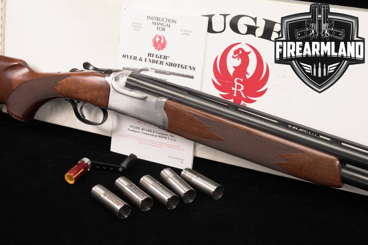 2004 Ruger Red Label 12-Gauge 30 Two-Tone Blued & Stainless 3" +ORIG BOX