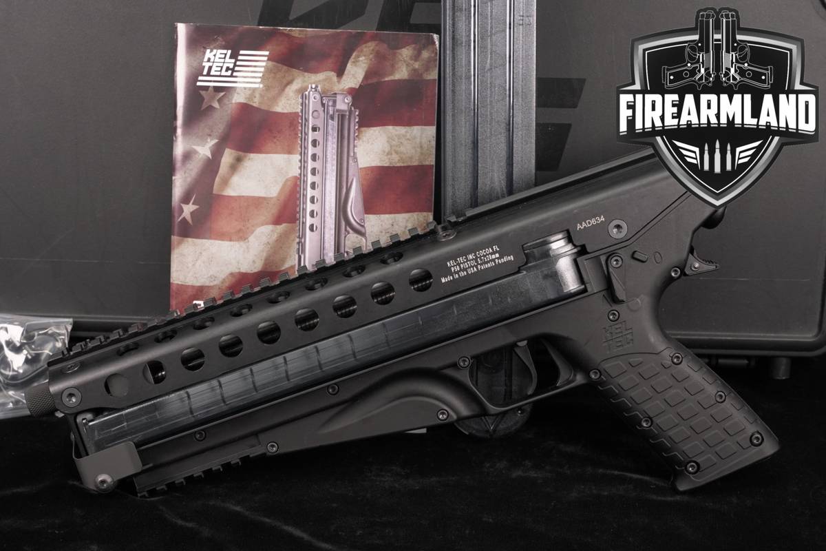 Kel-Tec P50 5.7x28 9.6" KelTec P 50 THREADED +2 MAGS & ORIG CASE