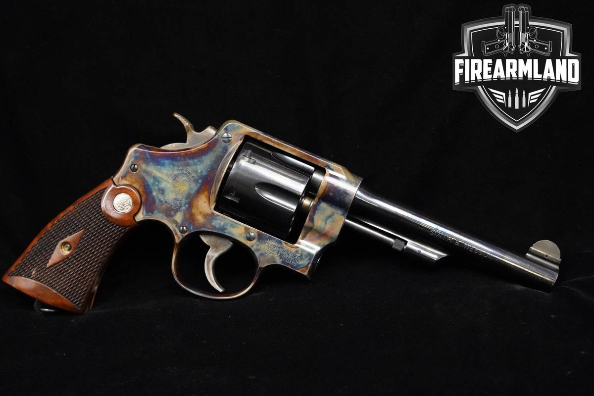2007 Smith & Wesson (S&W) 22-4 45 ACP 5.5" Case Hardened/Blued S&W DA/SA