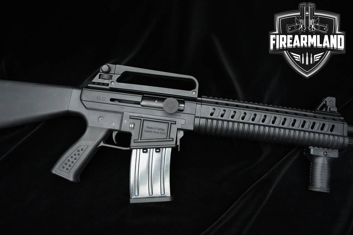 Leader Arms AR-12 12-Gauge 18.5" PW Arms AR-12 Turkey+2 MAGS & HARD CASE