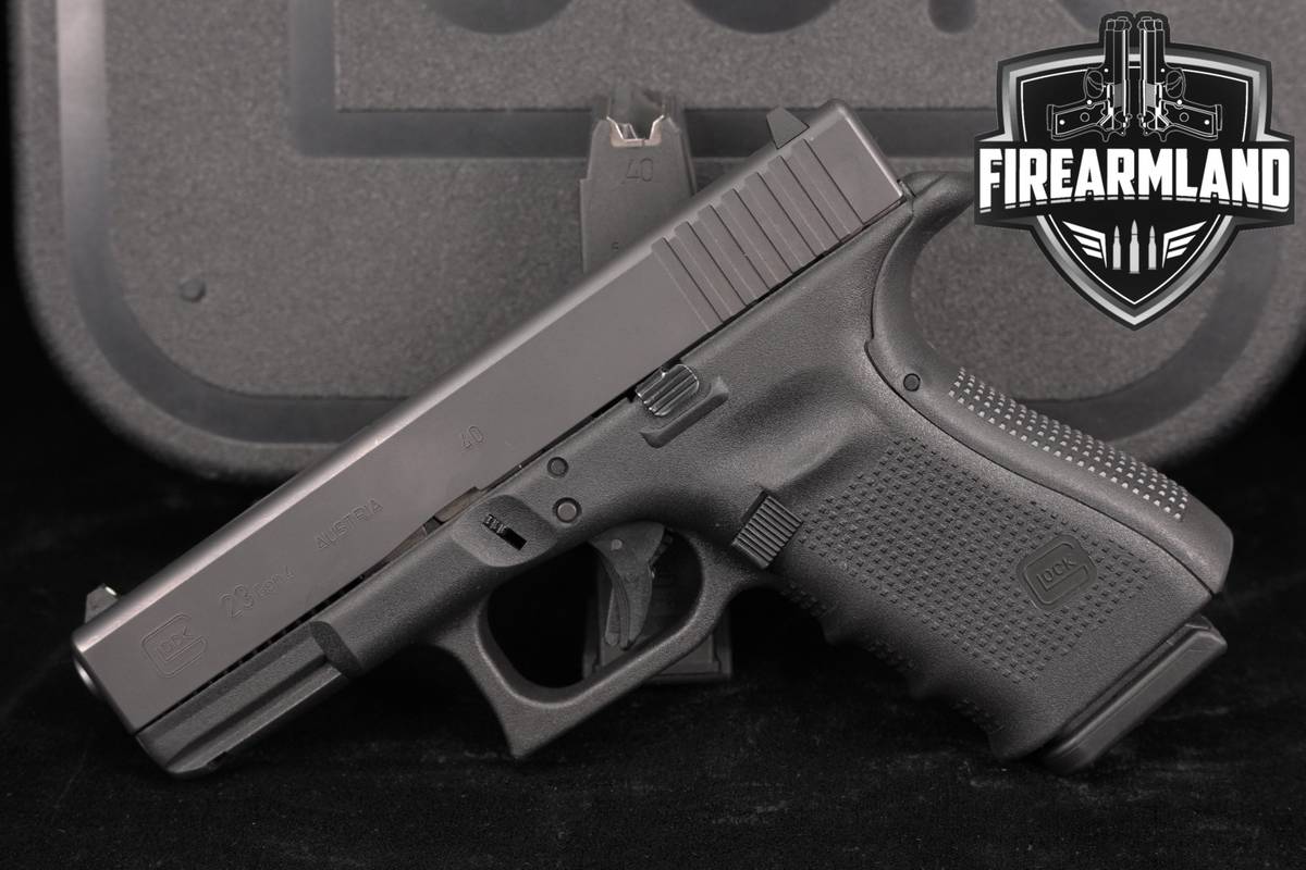 Glock 23 Gen4 G23 Gen 4 40 S&W 4.02" +3 MAGS & ORIG CASE