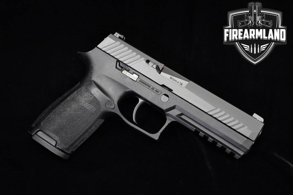Sig Sauer P320 Full Size 9mm 4.7" Sig-Sauer P320 P-320 +3 MAGS & ORIG CASE