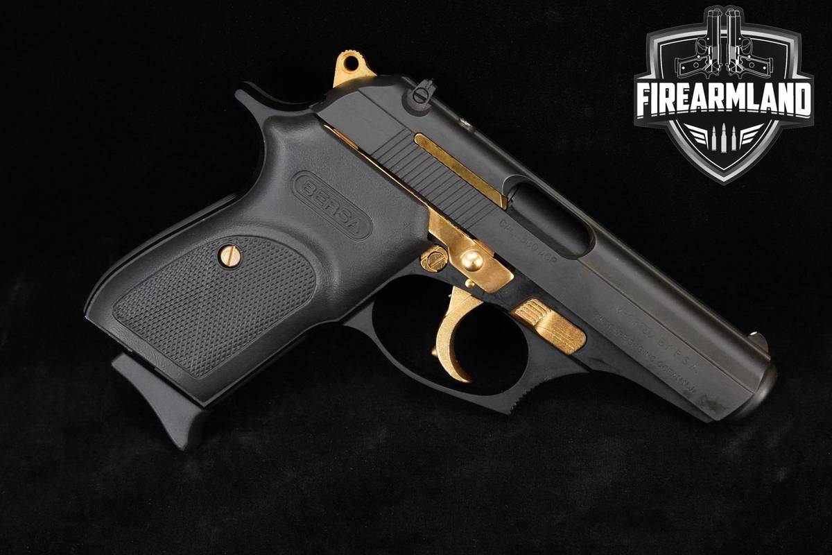 Taurus Thunder 380 ACP 3.6" Matte Black/Gold Taurus COMPACT CCW +ORIG BOX