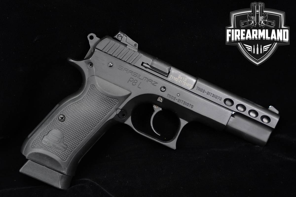 Sarsilmaz SAR P8 L 9mm 4.6" P8L +2 MAGS & ORIG CASE