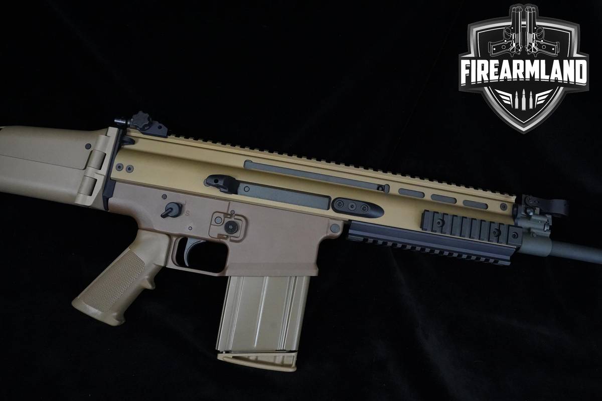 FN SCAR 17S 7.62 NATO 16.25" Anodized FDE FN SCAR17-S +2 MAGS & ORIG BOX