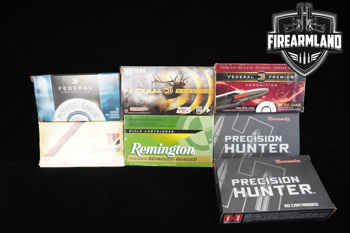 7mm Remington Magnum Ammo 7mm-Rem-Mag Ammo 140 ROUNDS