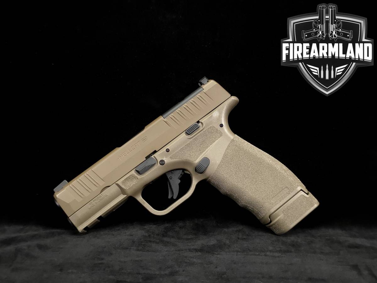 Springfield Armory Hellcat Pro OSP 9-mm 3.7" Desert FDE +3 MAGS & ORIG BOX