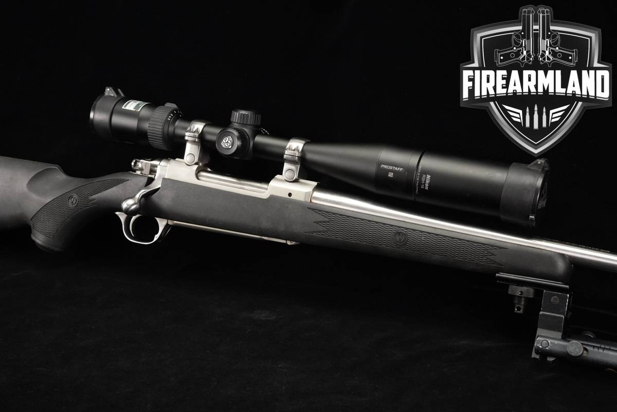 2003 Ruger M77 Mark II All-Weather 30-06 22 M 77 MK 2 +NIKON SCOPE, BIPOD