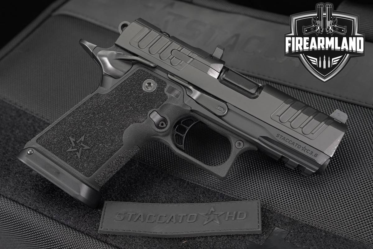 2025! Staccato STI HD C3.6 9mm 1911 2011 3.6" +3 MAGS & ORIG CASE