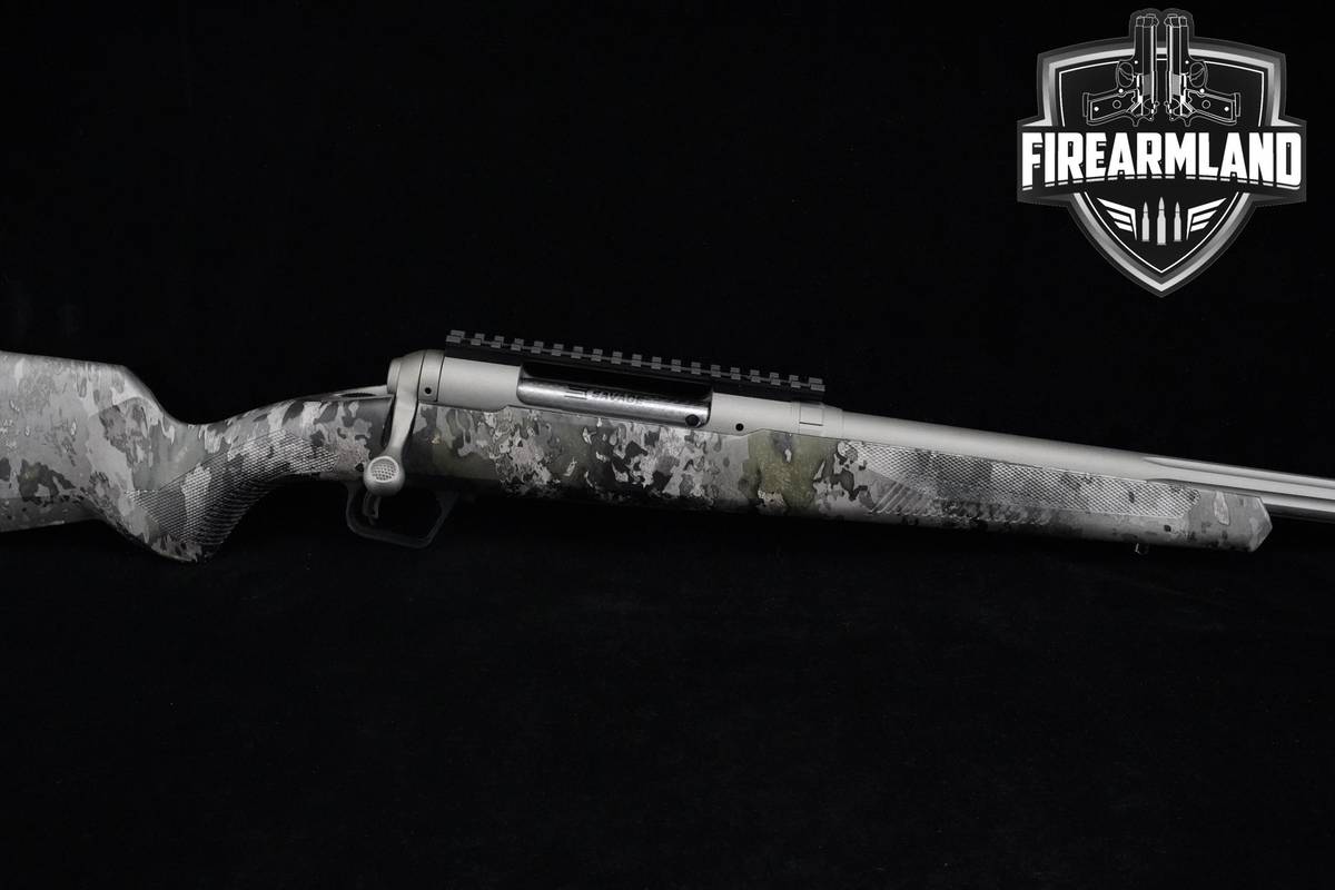 Savage Arms Model 110 270 Win 22" Fluted Stainless & Camo
