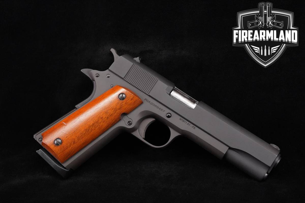 Rock Island Armory M1911A1 GI Standard FS 5" Parkerized 1911-A1 +OG CASE