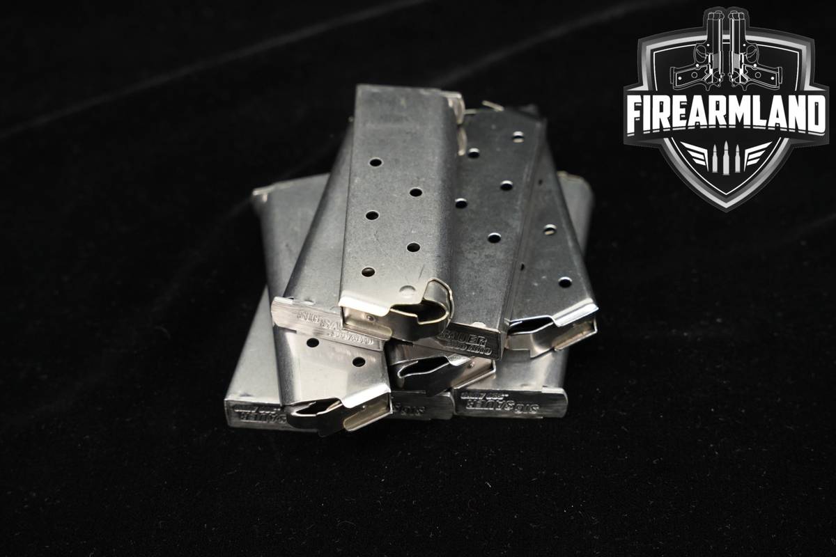 NINE (9) Sig Sauer P238 6 Round Magazines .380 ACP P 238 Mags