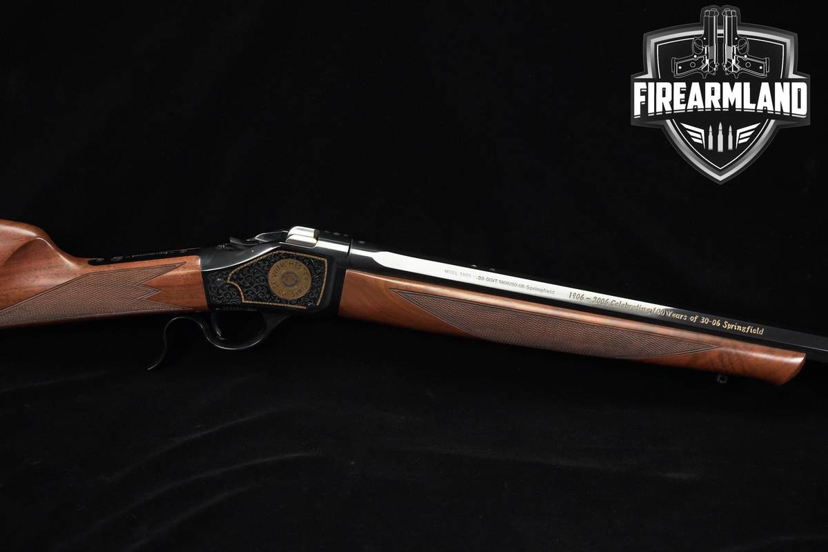 Winchester 1885 High Wall Hunter 30-06 Springfield Centennial Edition +BOX
