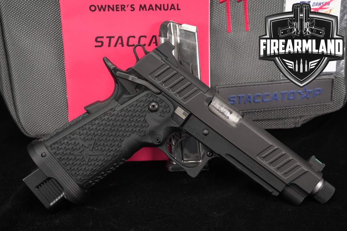 Staccato P 2011 Optics-Ready 9mm 1911 2k11 STI THREADED +2 MAGS & ORIG CASE