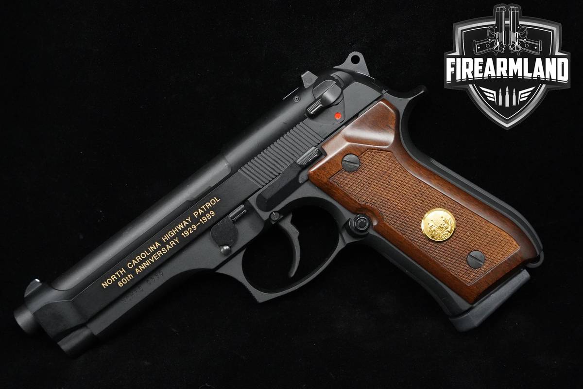 1989 Beretta Model 92FS North Carolina Highway Patrol 60th Anniversary 9mm
