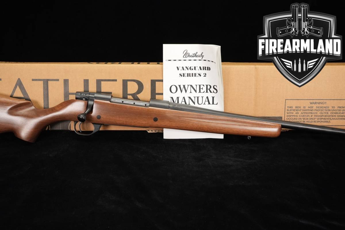Weatherby Vanguard Series 2 Sporter 257 Wby Magnum 24" Walnut +ORIG BOX