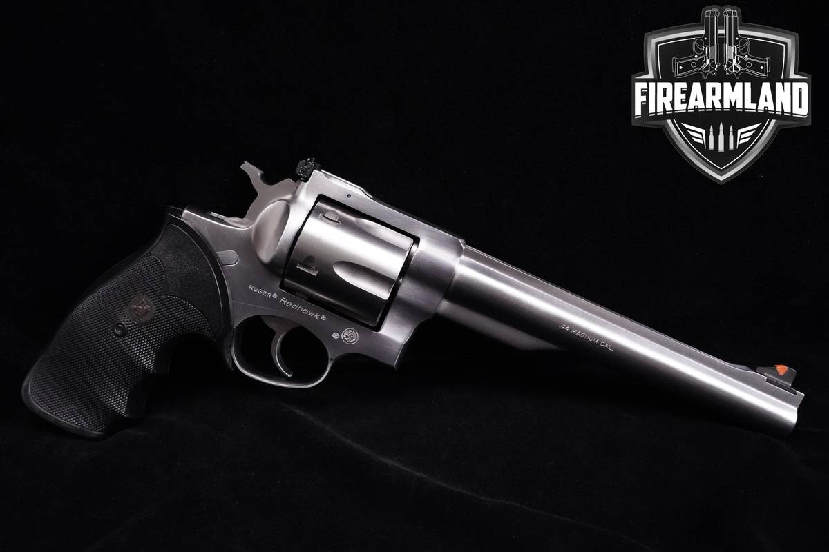 1982 Ruger Redhawk 44 Magnum 7.5" Satin Stainless DA/SA