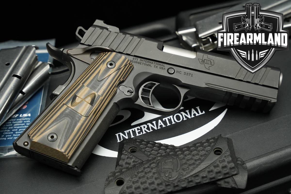 STI Tactical SS 4.0 40 S&W 1911 4" Stainless Staccato +5 MAGS & ORIG CASE