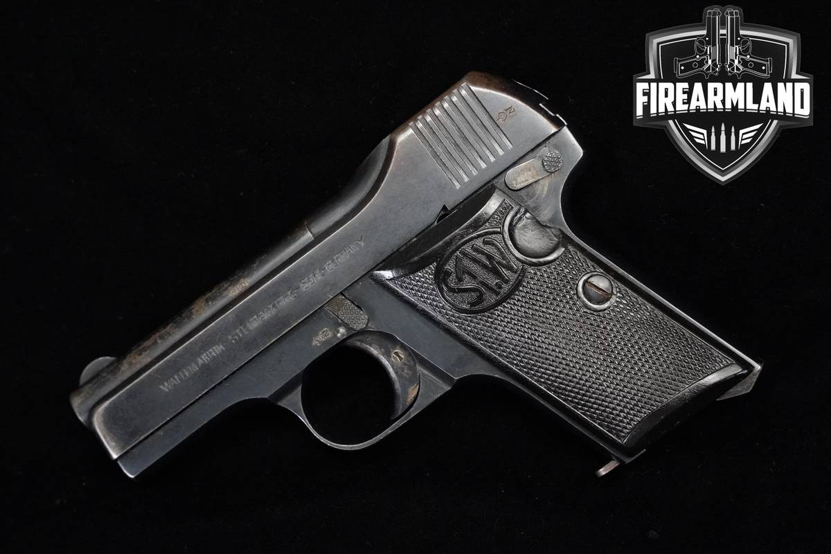1915-1918 Stenda Werke Beholla 32 Auto (765 Browning) 3" WW1 Stenda-Werke