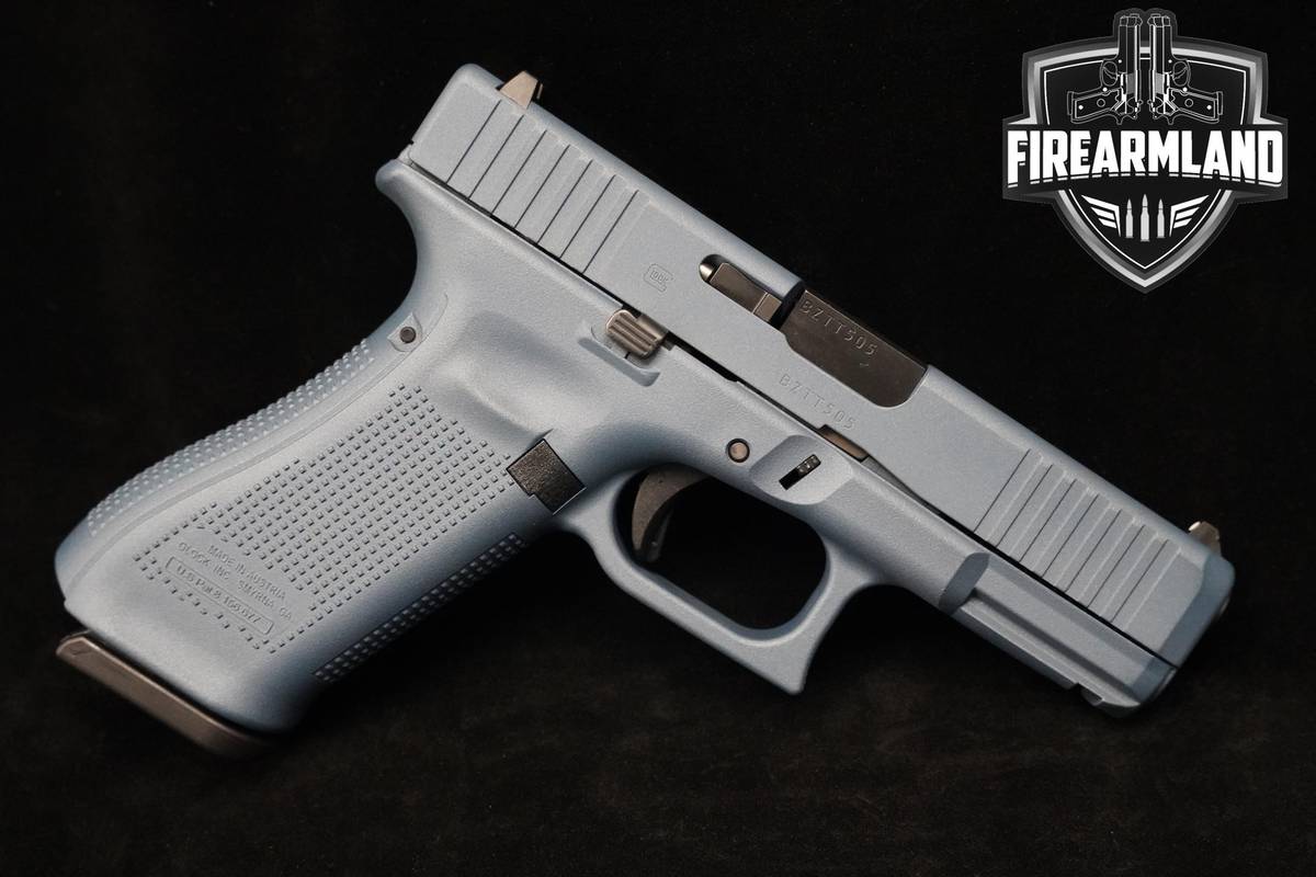 Glock 45 Crossover 9mm 4" Blue Cerakote Glock-45 G45 G-45 Gen-5 +ORIG CASE