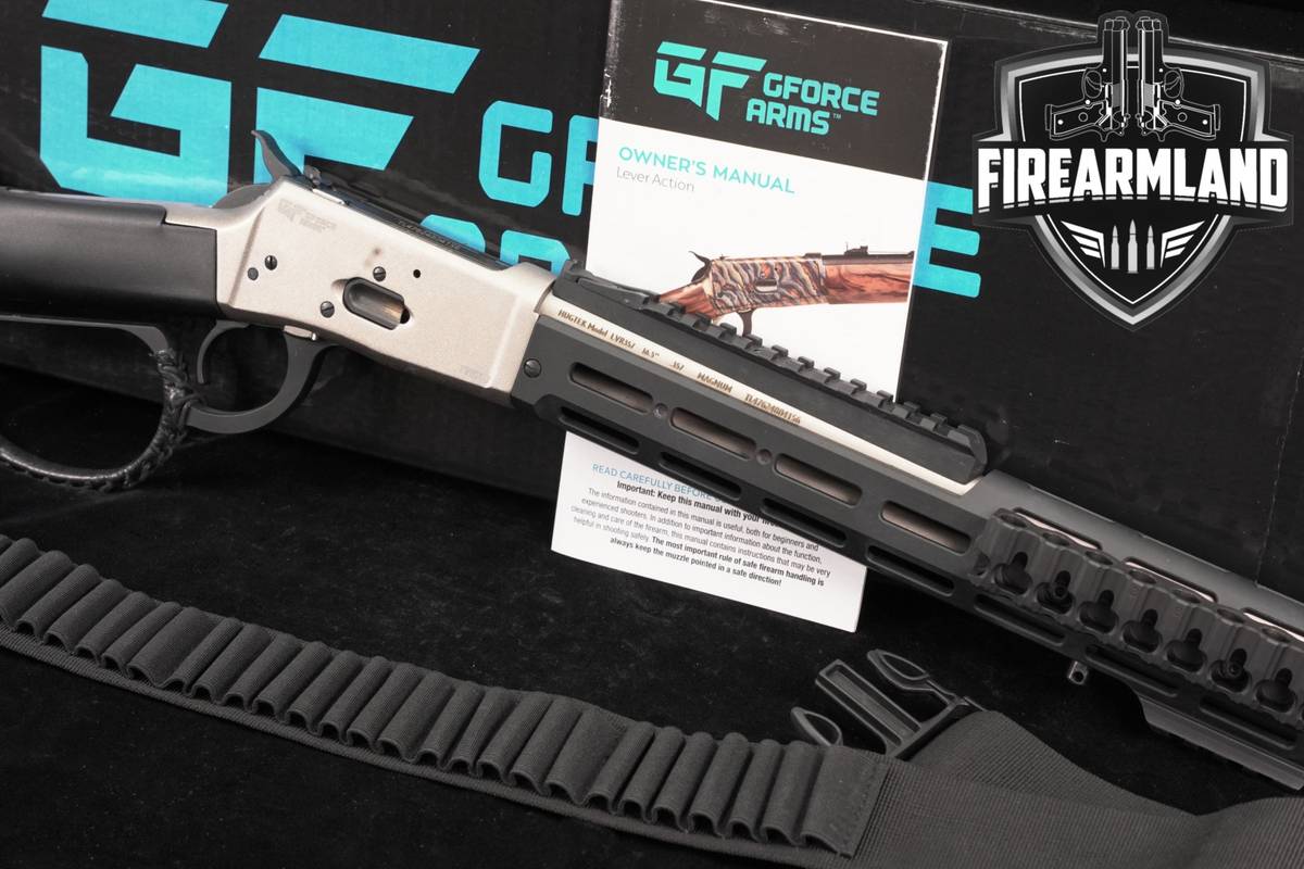 GForce Arms LVR357 357 Magnum Matte Nickel & Synthetic LVR +ORIG BOX