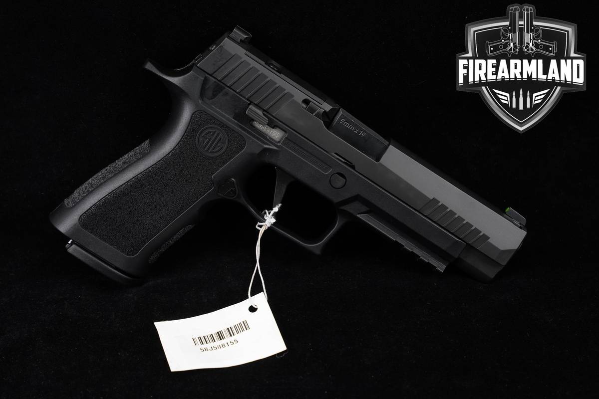 LNIB Sig Sauer P320 Pro X-Series Full-Size AGENCY VAULT 9mm 4.7" +3 MAGS
