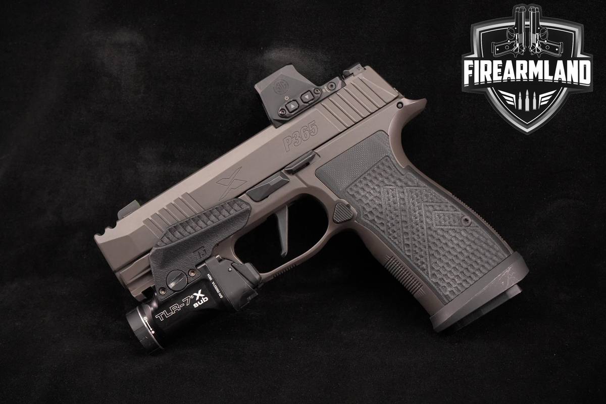Sig Sauer P365-AXG X-Macro Legion 3.1" P-365 +OG CASE, ROMEO-X, STREAMLIGHT